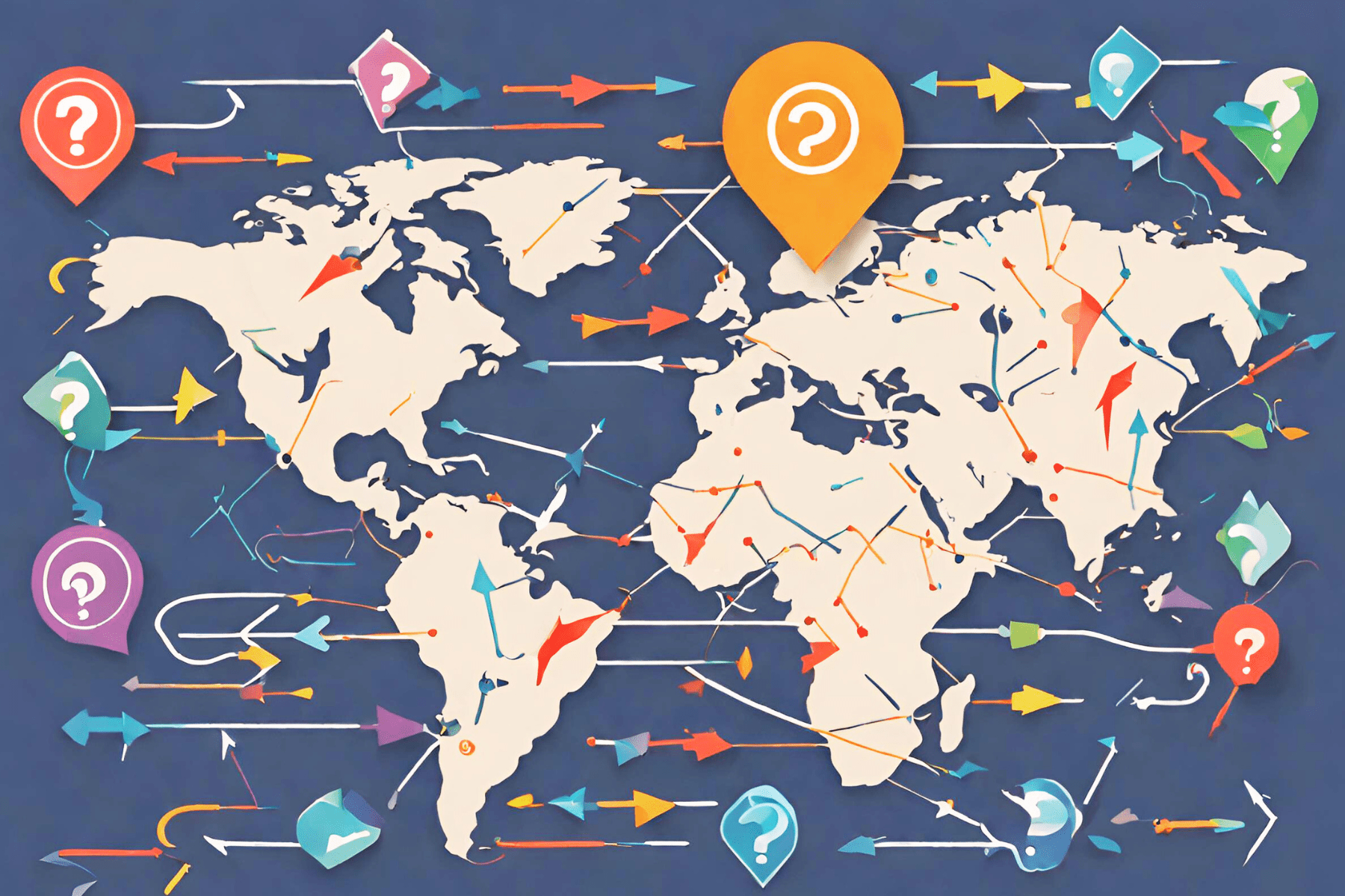 World Map Migration Myths